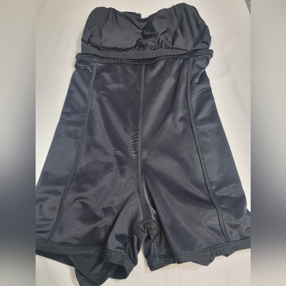 Lands' End Womens Tummy Control UPF 50 Square Neckline Swim Dress Size 10L - Picture 10 of 11